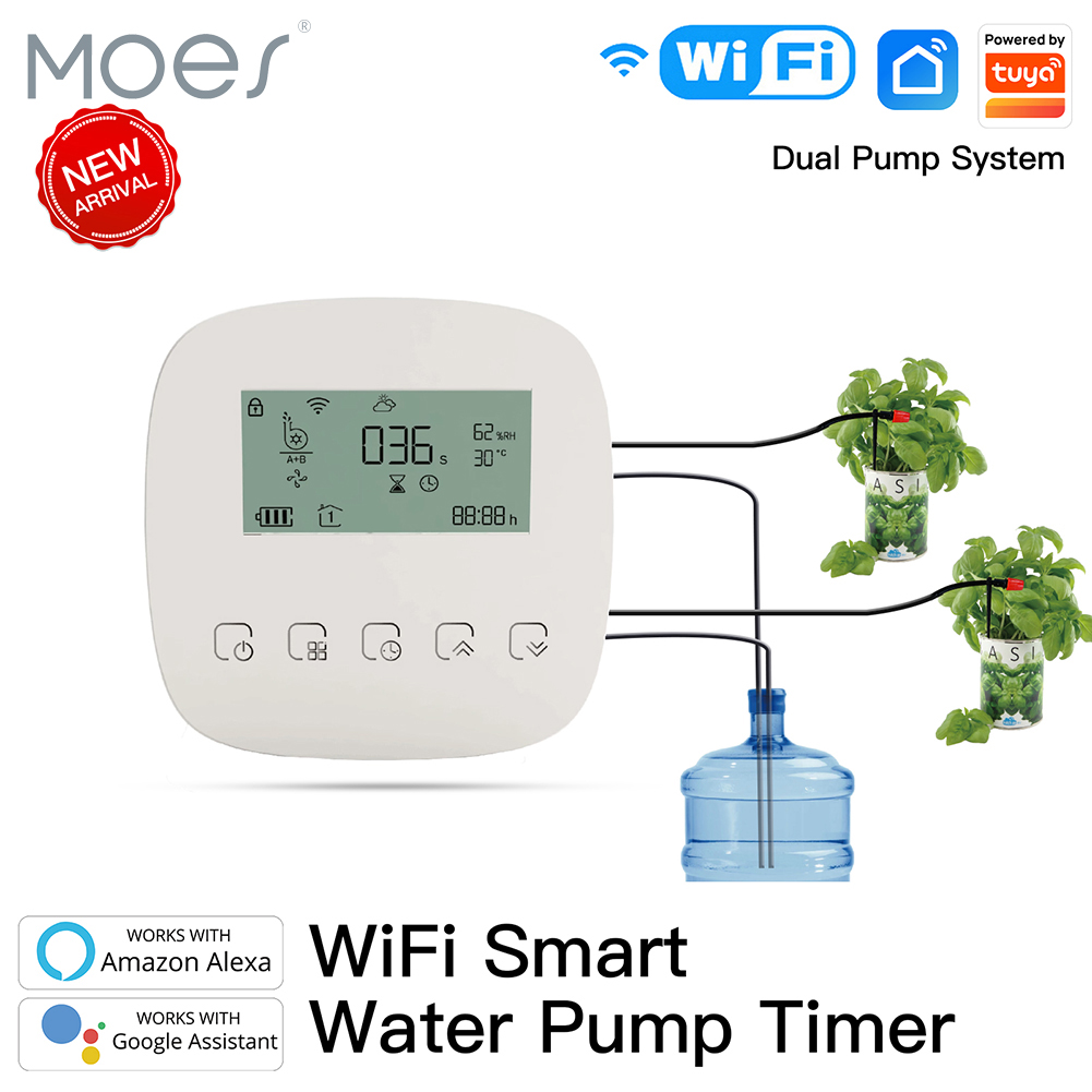 WiFi Tuya Smart Watering Machi - đánh giá và giá Smart Garden System