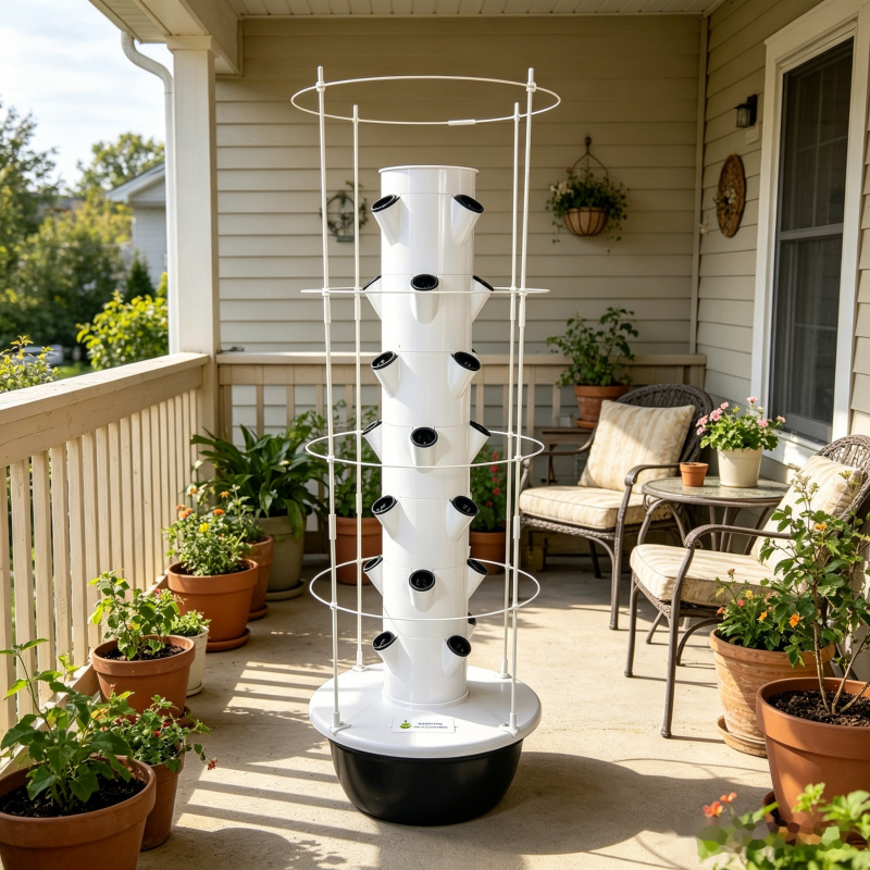 7 Layers Vertical Hydroponic T - đánh giá và giá Smart Garden Trellis