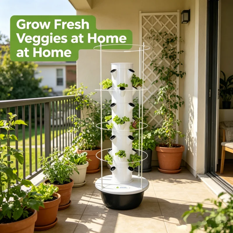 5-Layer Vertical Hydroponic Ga - đánh giá và giá Smart Garden Trellis