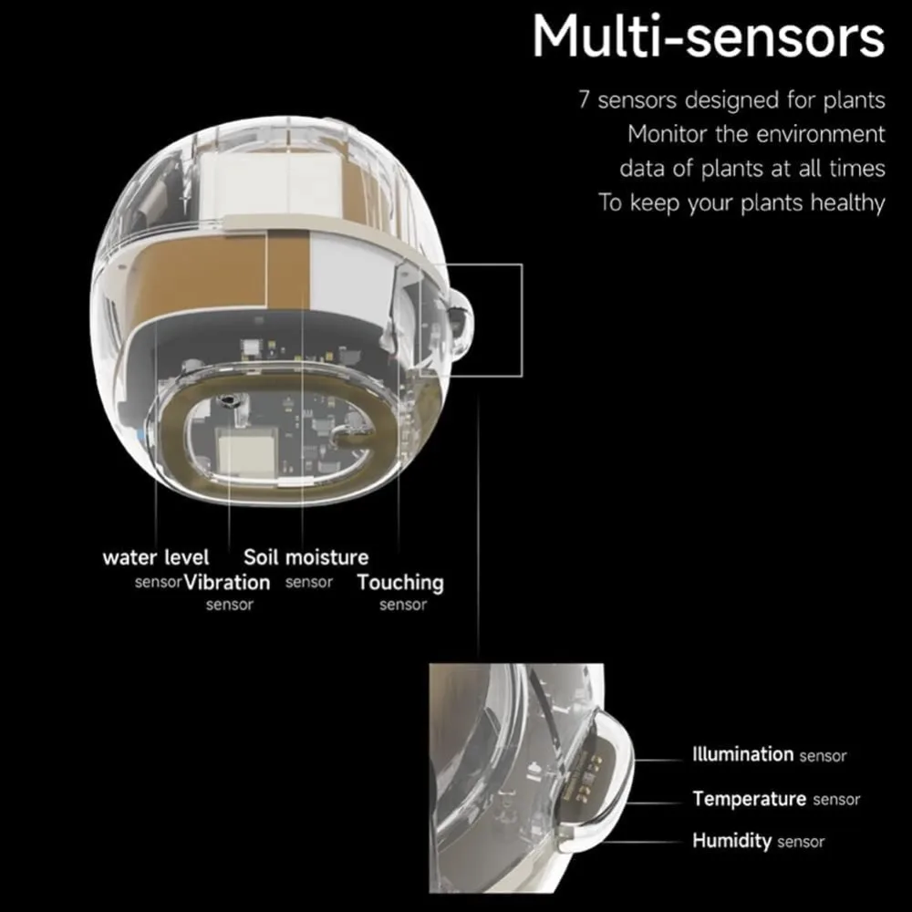 Smart Flowerpot with AI Chip 7 - đánh giá và giá Smart Garden Ai