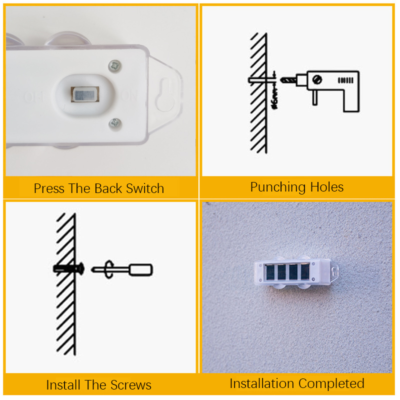 Pop 4Pcs Solar Wall Lights Wit - đánh giá và giá Smart Garden Smart Fence